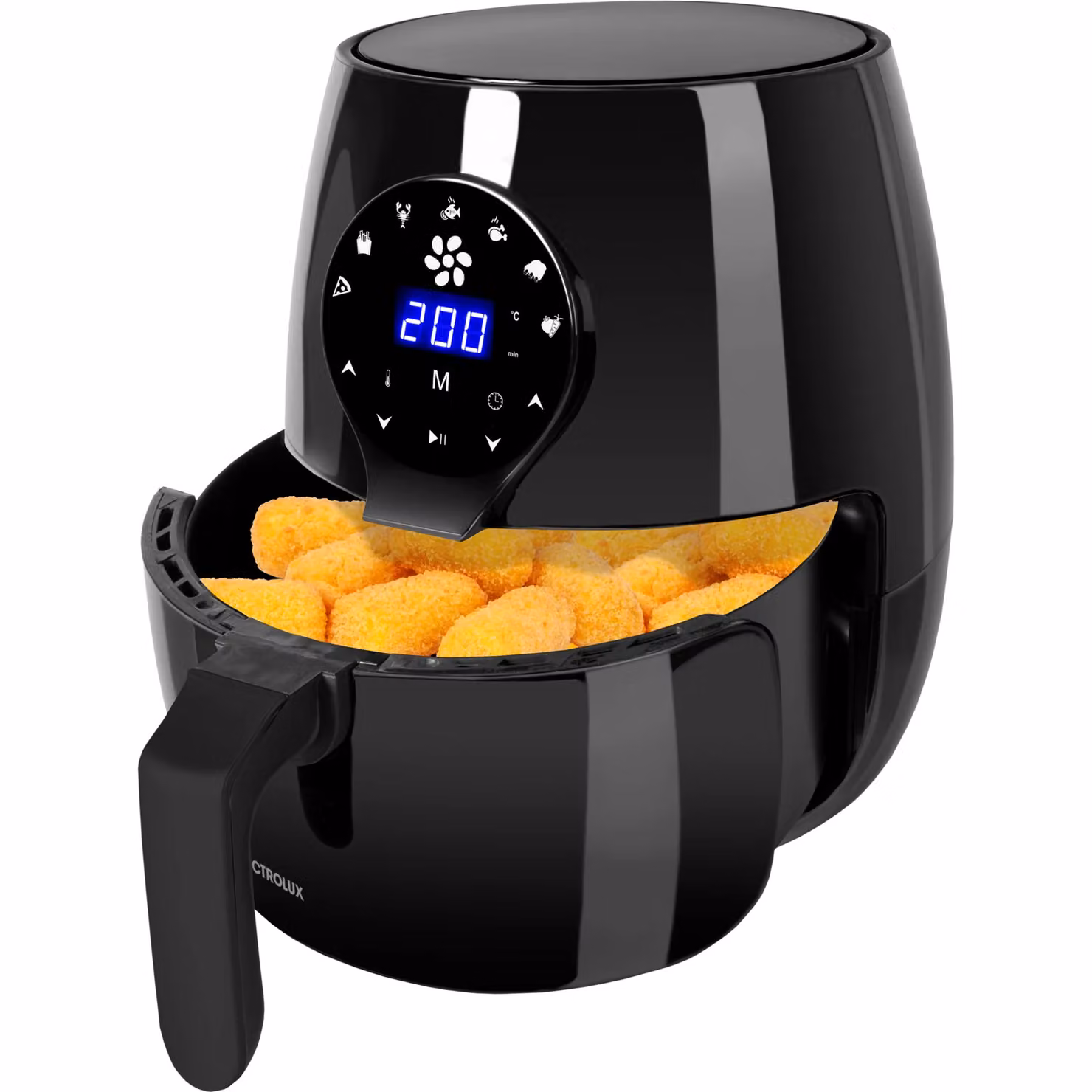 Dictrolux HighFry Friggitrice ad aria da 5 litri, 1450 Watt, Nero – 2