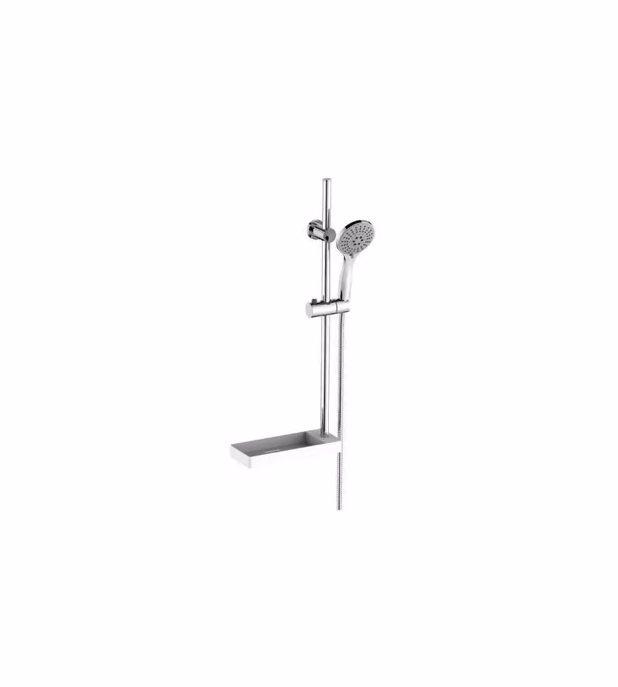 Idrobric Saliscendi Rodi 5 Getti 1 Piede Aggraffatura Asta D25 Abs