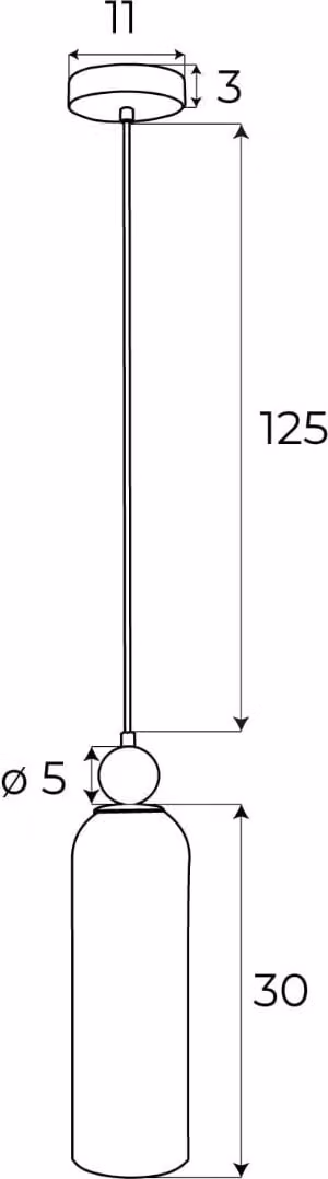 Lampada a sospensione CAMPANILA in ottone e vetro fumé, 1xE27x40W, metallo, dimensioni: 155x10x10 cm, IP20, Maxlight
