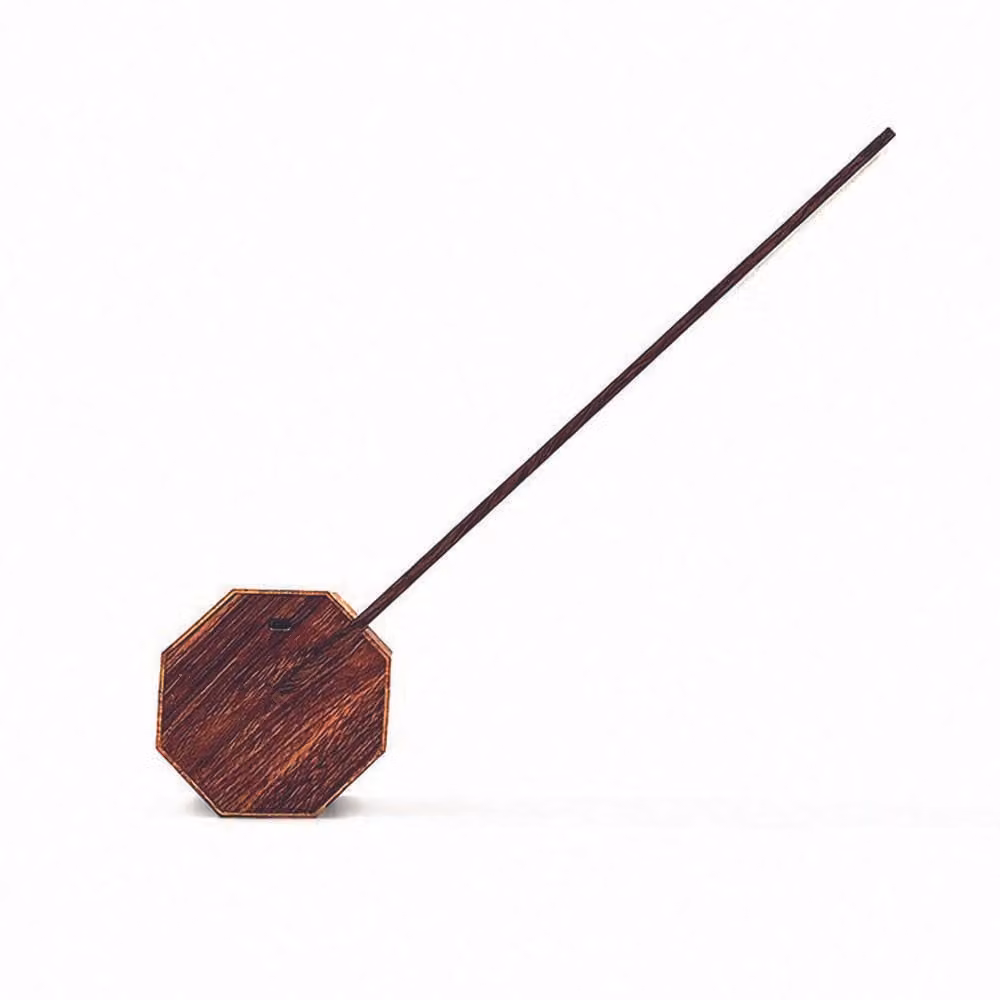 Lampada da scrivania Gingko Octagon ONE - Noce