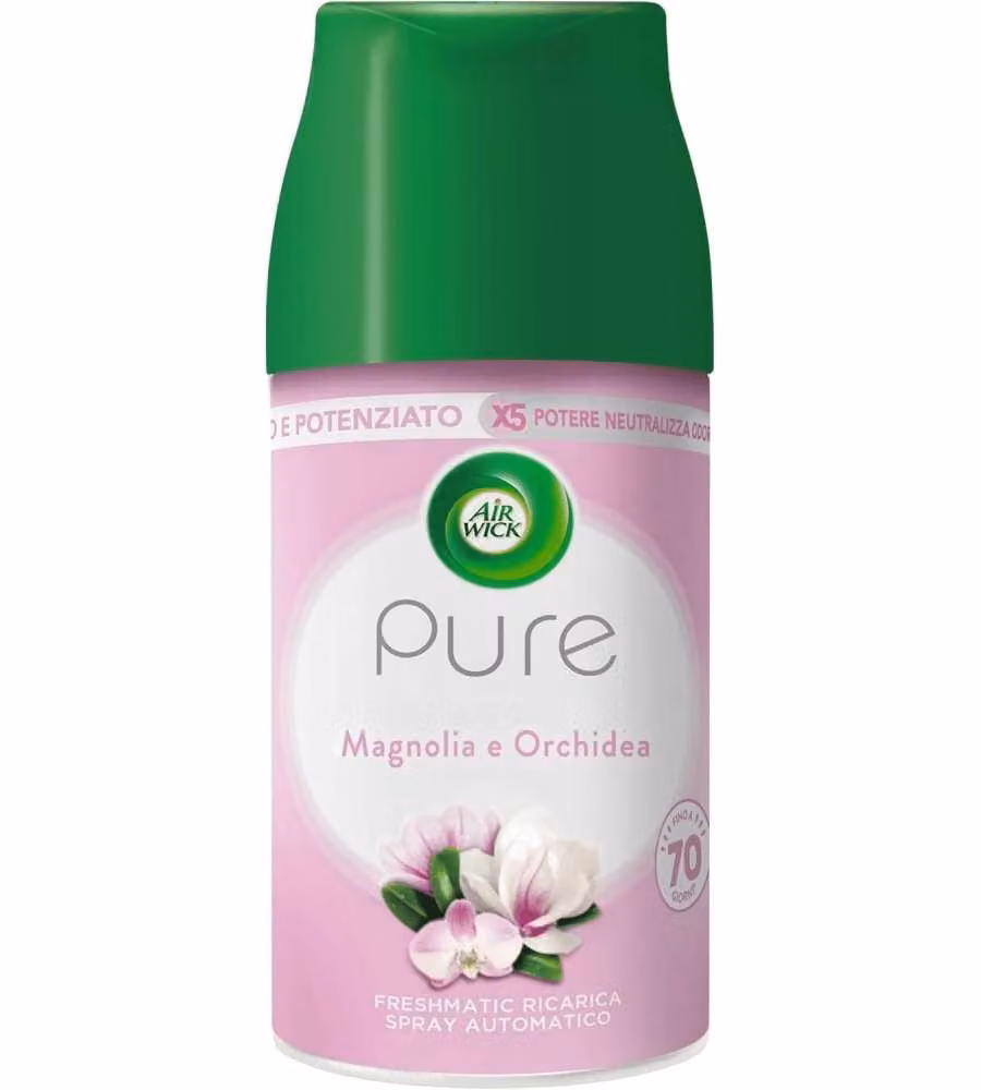 Airwick Profumatore Pure Ricarica Magnolia e Orchidea 250 ml