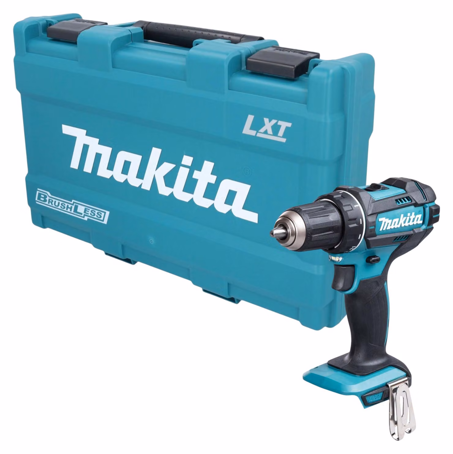 Trapano avvitatore a batteria Makita DDF 482 ZK 18 V 62 Nm + valigetta - senza batteria, senza caricabatterie