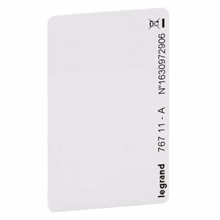 Set di schede RFID Legrand Mifare con memoria da 1 KB 076711