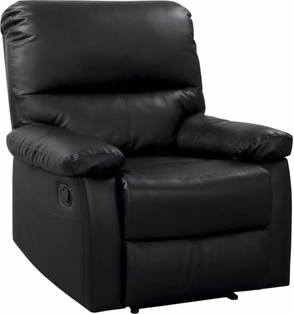 Poltrona relax "Lincoln" - Nero