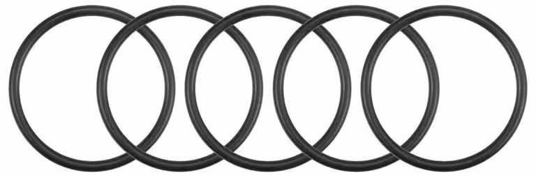 O-ring in gomma nitrilica, dimensioni 50x58x4 mm, confezione da 5 pezzi