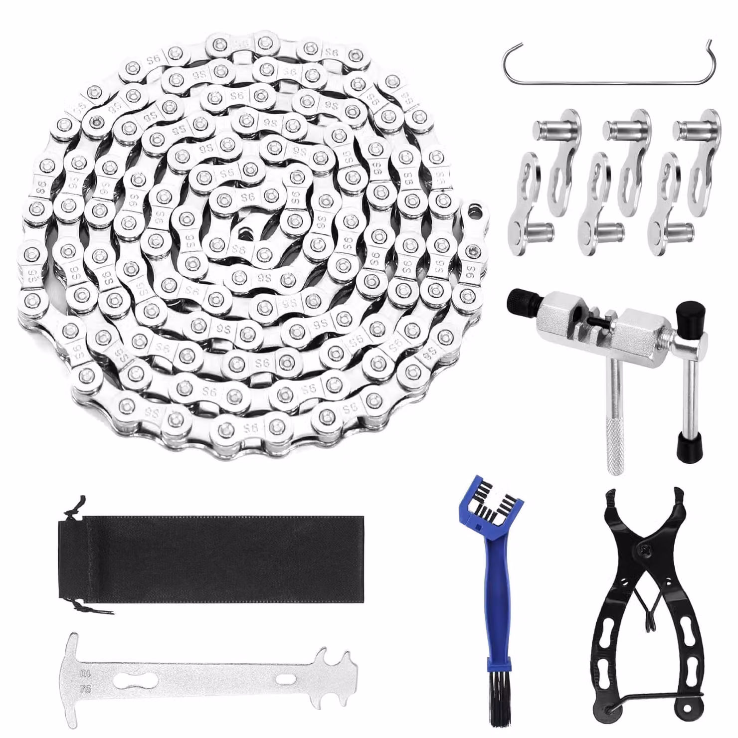 Set di strumenti per la manutenzione della catena della bicicletta a 9 velocità, marca Solidchoice