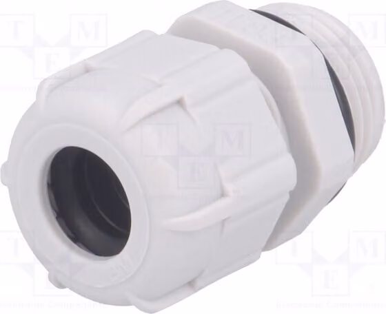 5 x Raccordi per cavi, grado di protezione IP68, UL94V-2, modello 4011, materiale: grigio