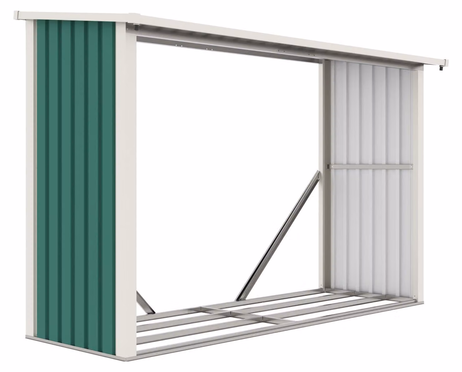 G21 Riparo in legno G21 WOH 335 - 242 x 89 cm, verde G21-63900502