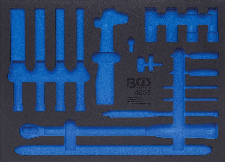 BGS carrello da officina 3/3 vuoto per Art. 4035 - 4035-1