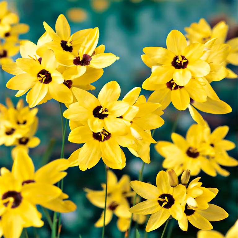 Ixia Bulbi Fiori Bellflower Corn Lily Giallo Imperatore 10 pz.