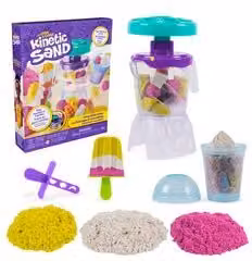 Set di Frullati e Smoothie con Sabbia Creativa Multicolore Kinetic Sand 396 g