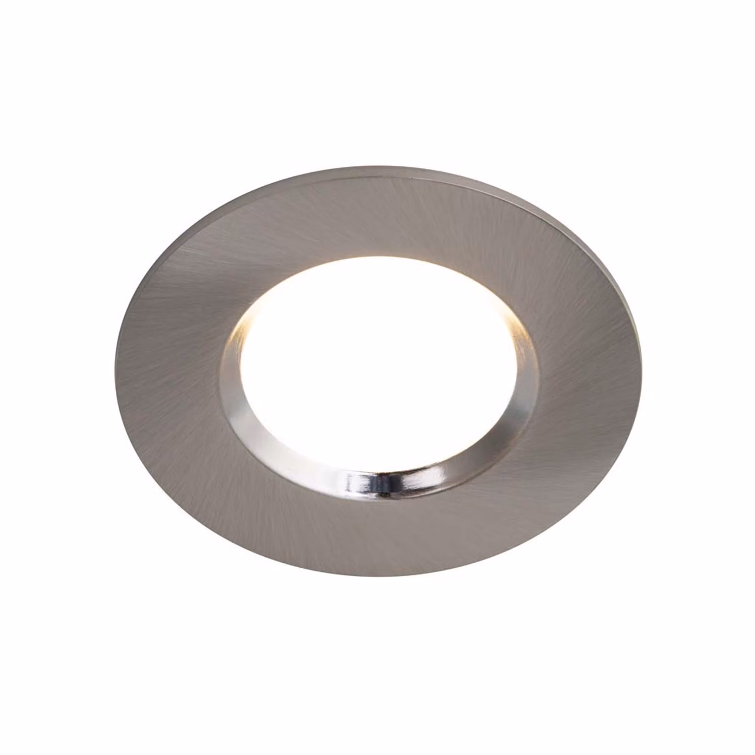 Lampada da soffitto Mahi Faretto da soffitto Ø 8,5 cm con dimmer Moodmaker argento