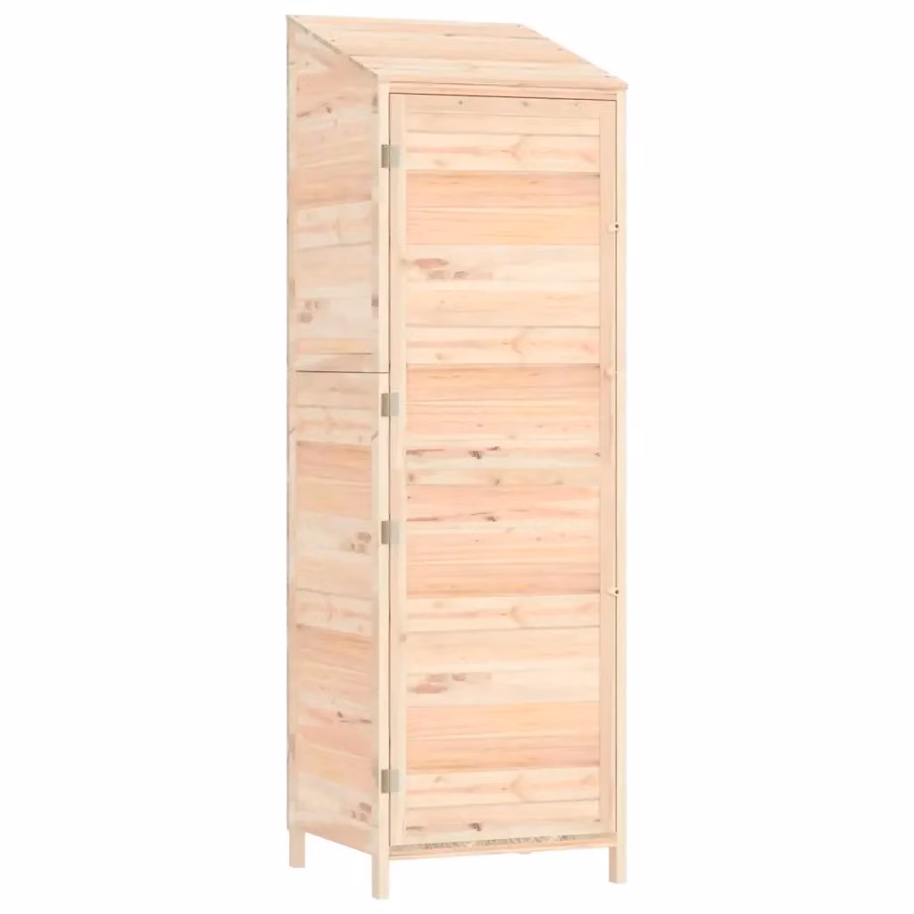 Mobile a muro beige in stile rustico vidaXL L: 55 cm, P: 52 cm, H: 174,5 cm – 2