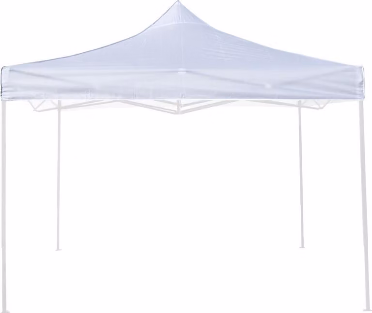 Telo tetto Bianco 2X2 impermeabile per ricambio gazebo richiudibile 49483