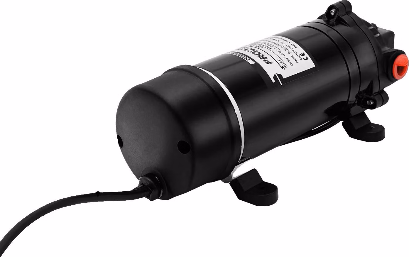 Pompa di aumento pressione autoadescante, pressione massima 160 PSI, portata 5,1-5,5 l/min, 220 V, nera, UE