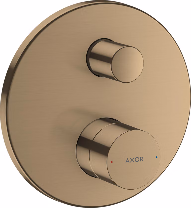 hansgrohe AXOR Uno Mitigeur monocommande de baignoire encastré, Zerogriff, combinaison de fusibles, 45407140, 45407140