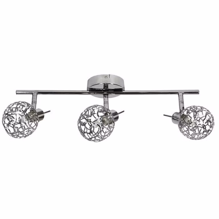 Plafoniere PUZZLE - 3xG9, 40W, cromate