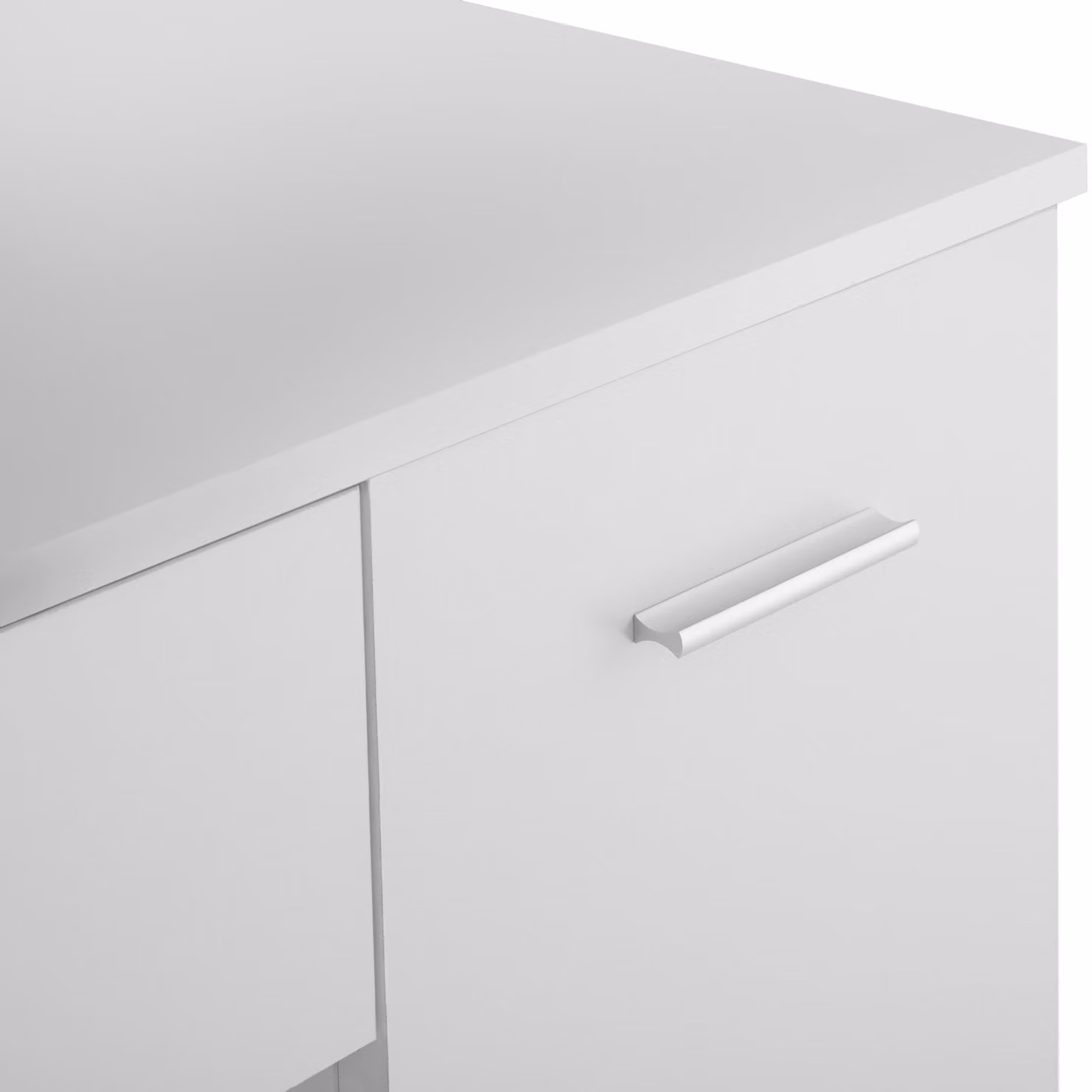 Tavolino da trucco Zoe TecTake bianco moderno L: 90 cm, P: 30 cm, H: 137.5 cm