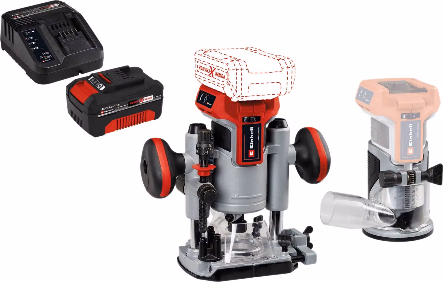 Pantografo a batteria EINHELL PROFESSIONAL TP-RO 18 Set Li BL Kit (1x 4,0 Ah)