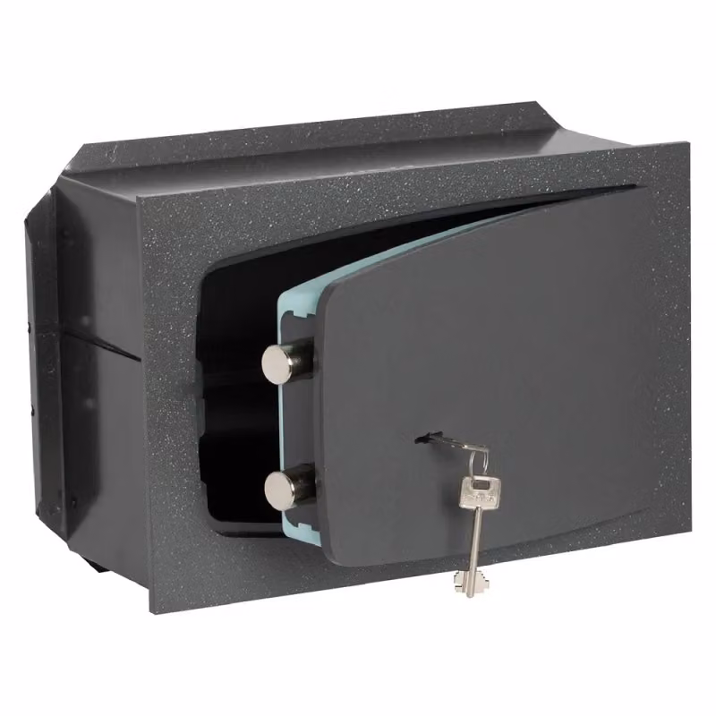 Cassaforte con chiave Cisa 1 Stella Art. 8A010 in acciaio con ripiano L: 31,0 cm, P: 19,5 cm, H: 3,1 cm – 2