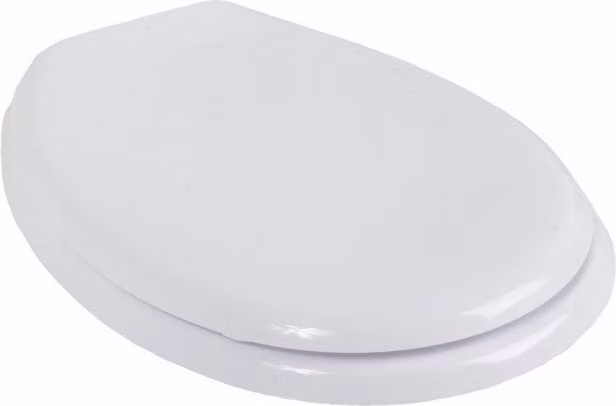 Sedile da bagno per WC Malwa bianco