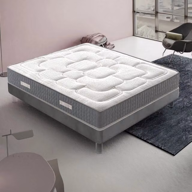 Materasso Singolo MaterassieDoghe in Memory Foam Viscoelastico Bianco, H: 21 cm, L: 90 cm, P: 190 cm