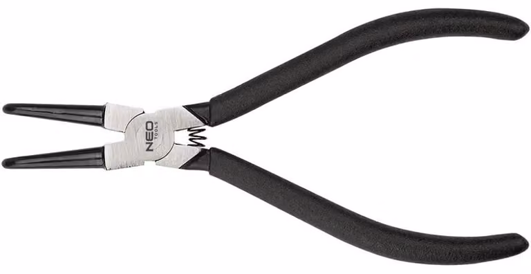 NEO TOOLS Pinze ad anello Seger 170 mm, interne, curve