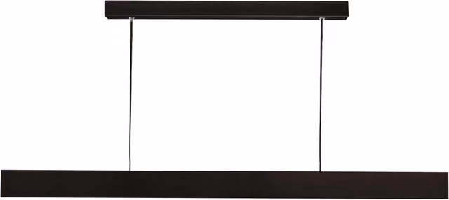 Lampada luce LED sospensione pendente 28W illuminazione ufficio studio negozio 230V NERO