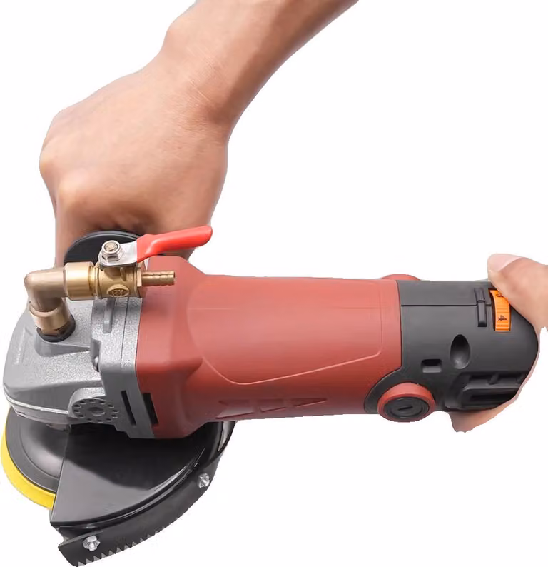 Lucidatrice elettrica a umido, potenza 860W, velocità 5000 giri/min, dimensioni 57*45*30 cm, 6 impostazioni di velocità, metodo di iniezione dell'acqua superiore