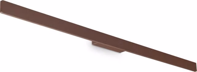 Applique da parete moderna IDEAL LUX Coffee in alluminio e vetro con LED da 23W 3000K IP54