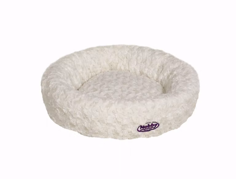 Cuccia Donut "Arusha" 45 cm bianca