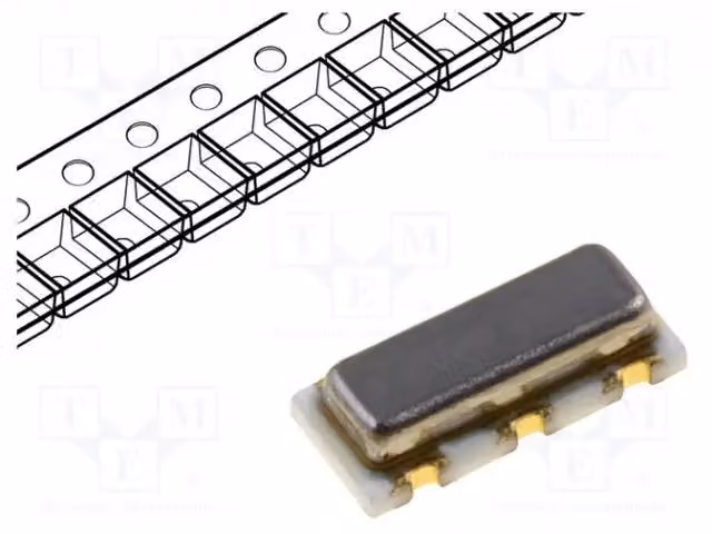 Risonatore: Vetroceramica; 5 MHz; SMD; 4,5 x 2 x 1,15 mm; ±0,5%; -20 ÷ 80 °C; 15 pF CSTCR5M00G53-R0. Filtri e risonatori ceramici SMD