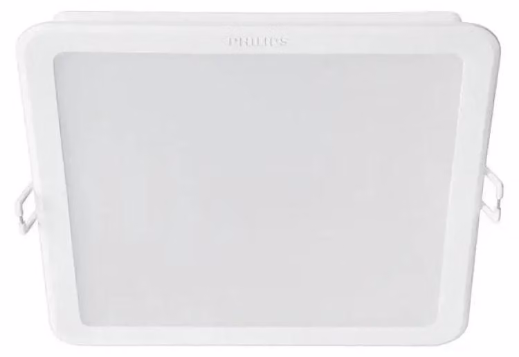 Faretto LED da incasso 17W PHILIPS Slim Angular Meson Section 150x150 mm 6500K Bianco freddo