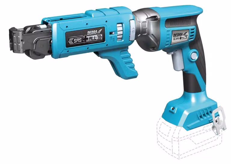 Avvitatore A Secco Brushless Con Sas+All18V Alimentatore Dedra
