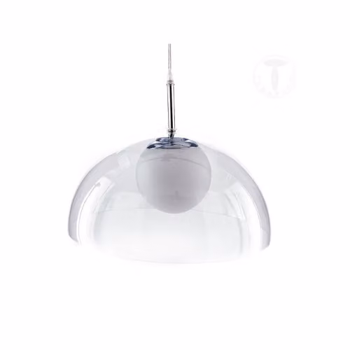Lampadario Silty trasparente Tomasucci
