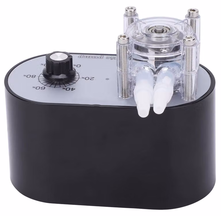 Pompa peristaltica, modello a singolo pistone, portata da 114 a 500 ml/min, alimentazione AC 100-240V