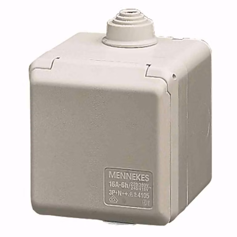 Presa a muro Mennekes Cepex 32A,5p,6h,400V,IP44 4110