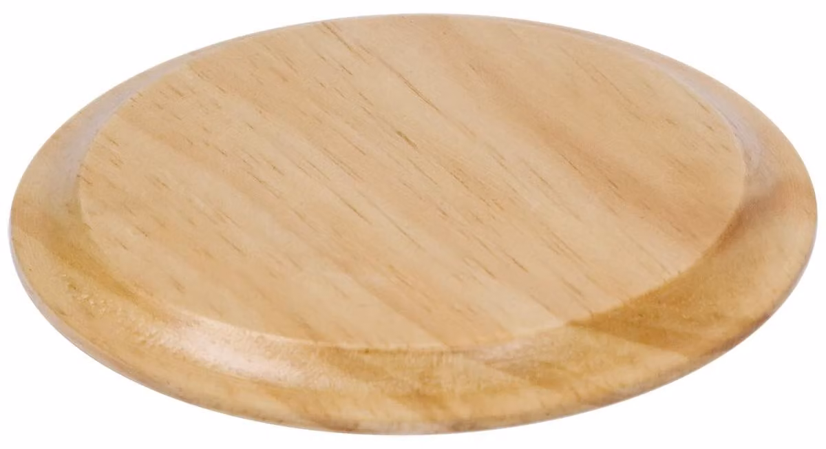Base in legno di quercia, diametro 102 mm