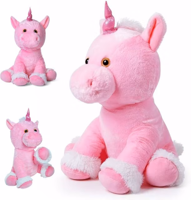 Peluche Unicorno Deuba® rosa, grande, Altezza: 72 cm