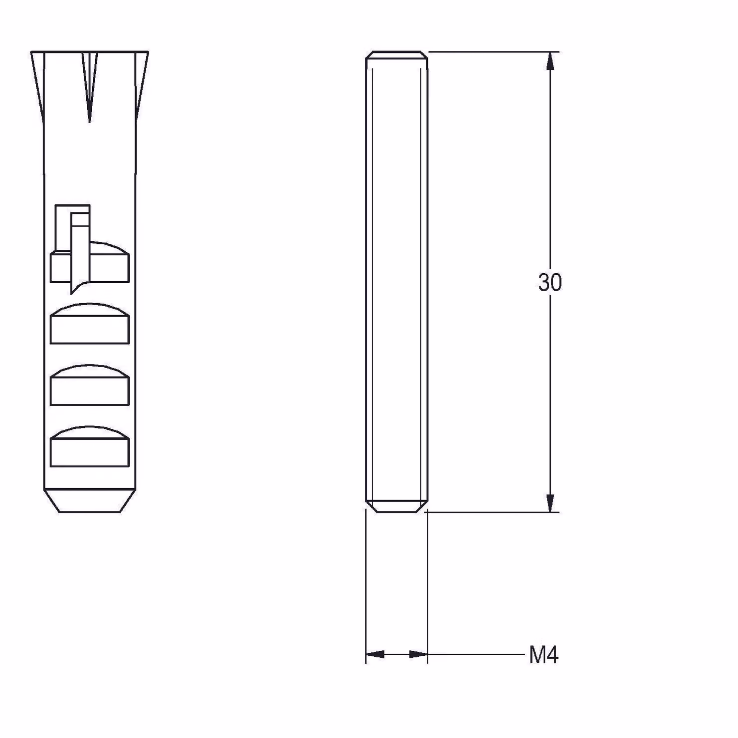 KWC AR Verdrehsicherung, AQUAJET-Slimline, für Duschopf