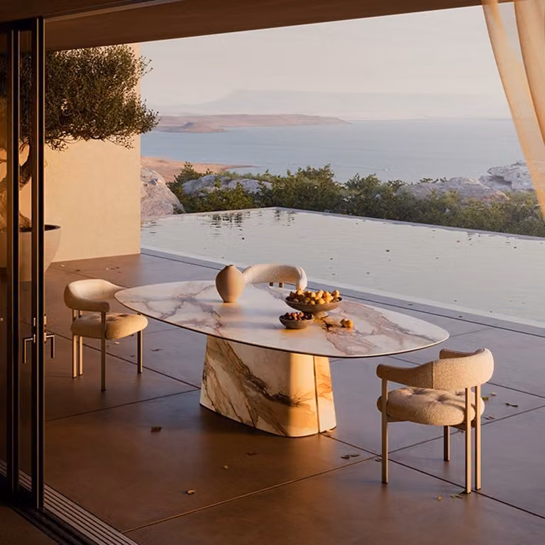 Tavolo Napoleon Keramik Outdoor Cattelan Italia