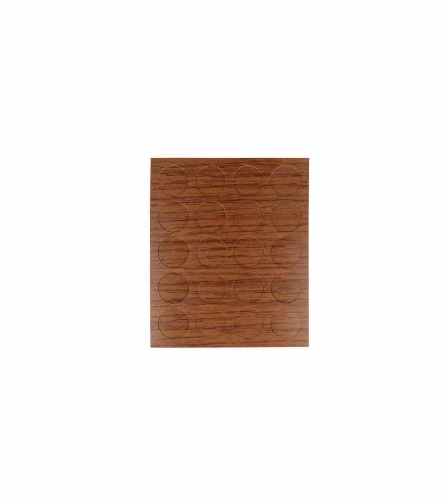 Masidef Coprivite Adesivi - Noce - 13 mm 20 pz
