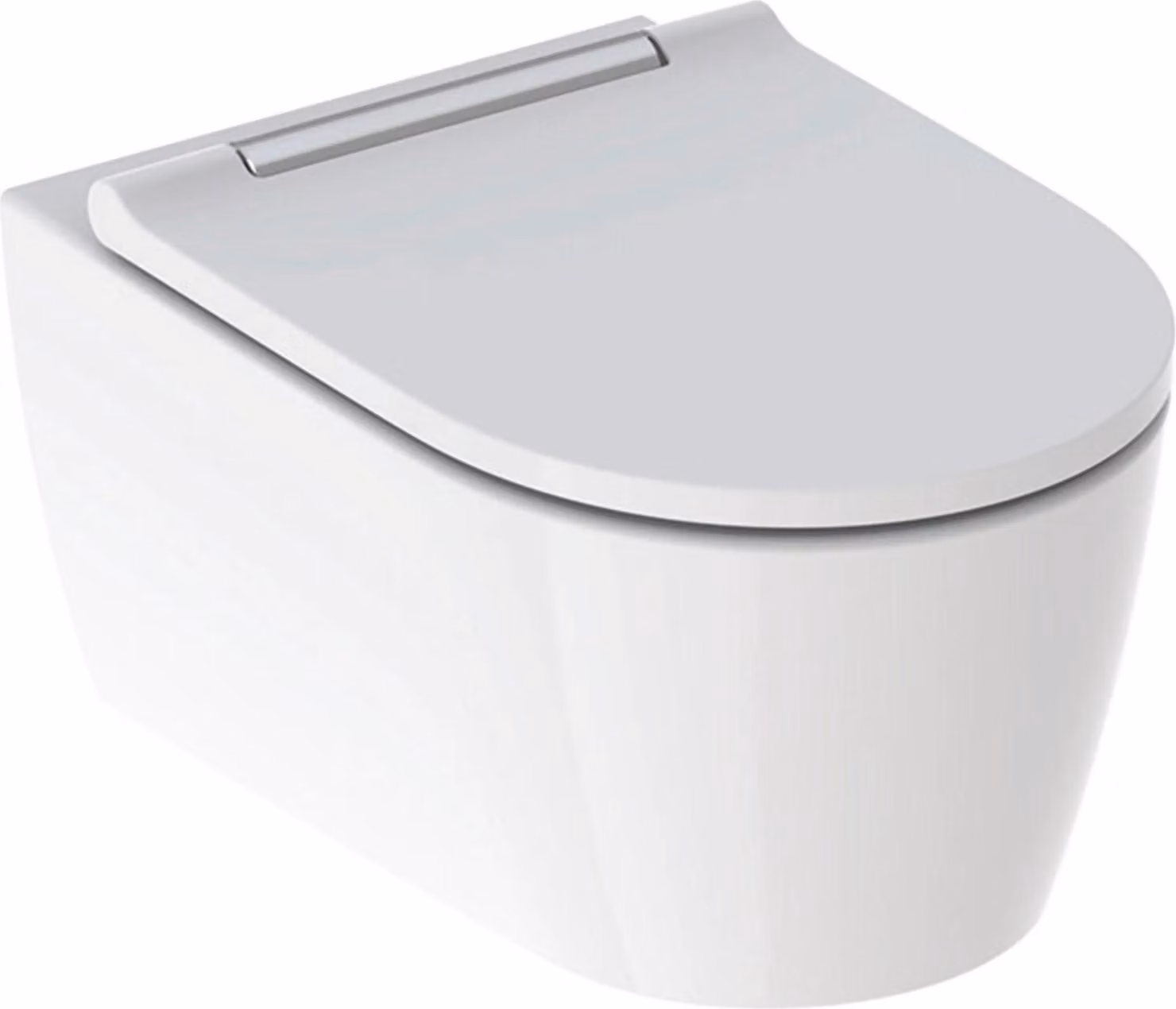 Geberit ONE, WC suspendu, TurboFlush, avec siège de WC à abaissement automatique, 500.202.01.1, 500.202.01.1