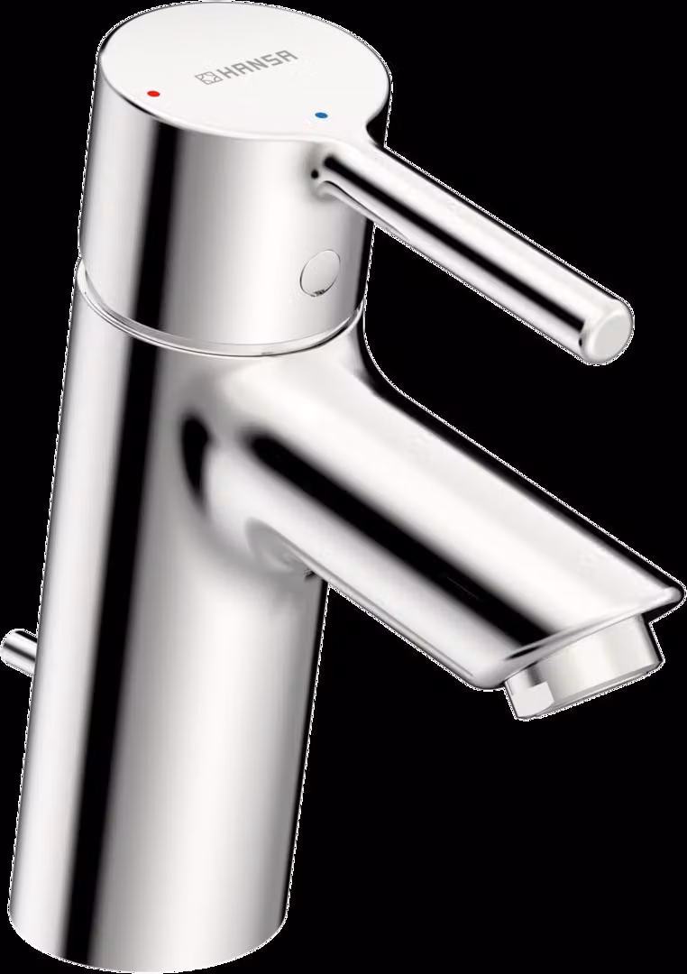 HANSA HANSAVANTIS Mitigeur de lavabo, démarrage à froid, avec vidage, levier à goupille, saillie 109mm, chromé, 5240226700006, 5240226700006