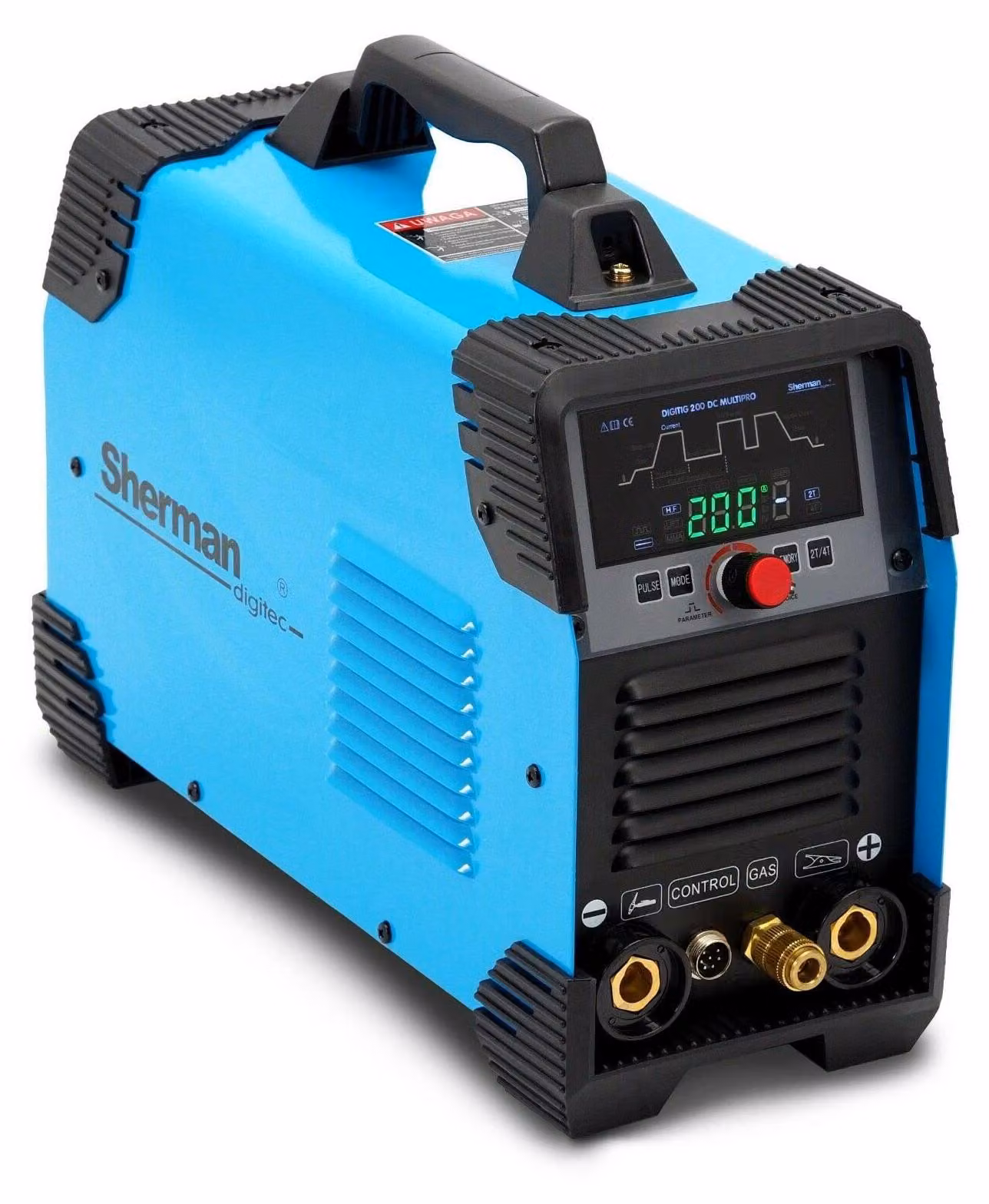 Saldatrice TIG DC a impulsi 200A - Inverter IGBT per Acciaio al carbonio e acciaio inossidabile