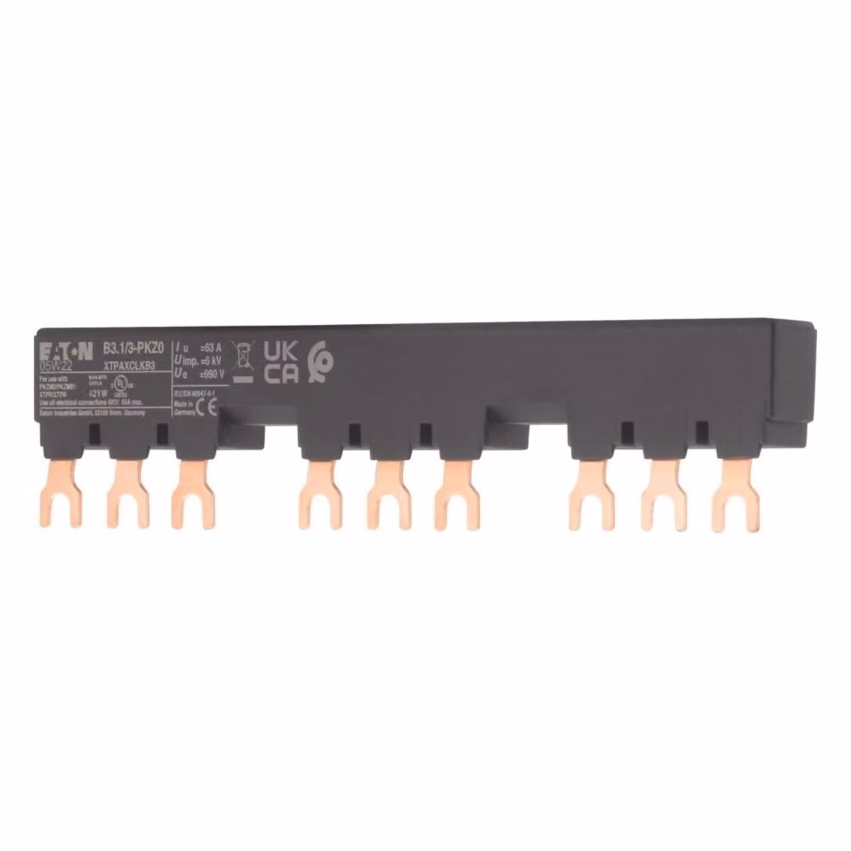 Blocco sbarre trifase Eaton (B3.1/3-PKZ0)