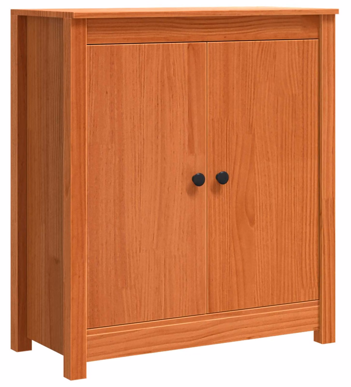 Credenza Marrone cerato 70 x 35 x 80 cm Pino massello