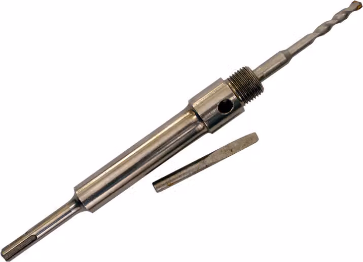 Attacco SDS Plus 200 mm con filettatura M22 e attacco conico
