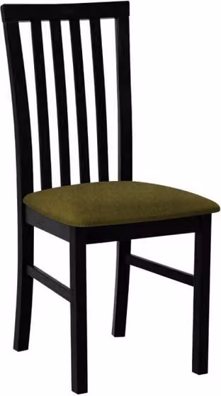 Sedie da tavolo da pranzo FRATONIA 1 - nero / oliva scuro
