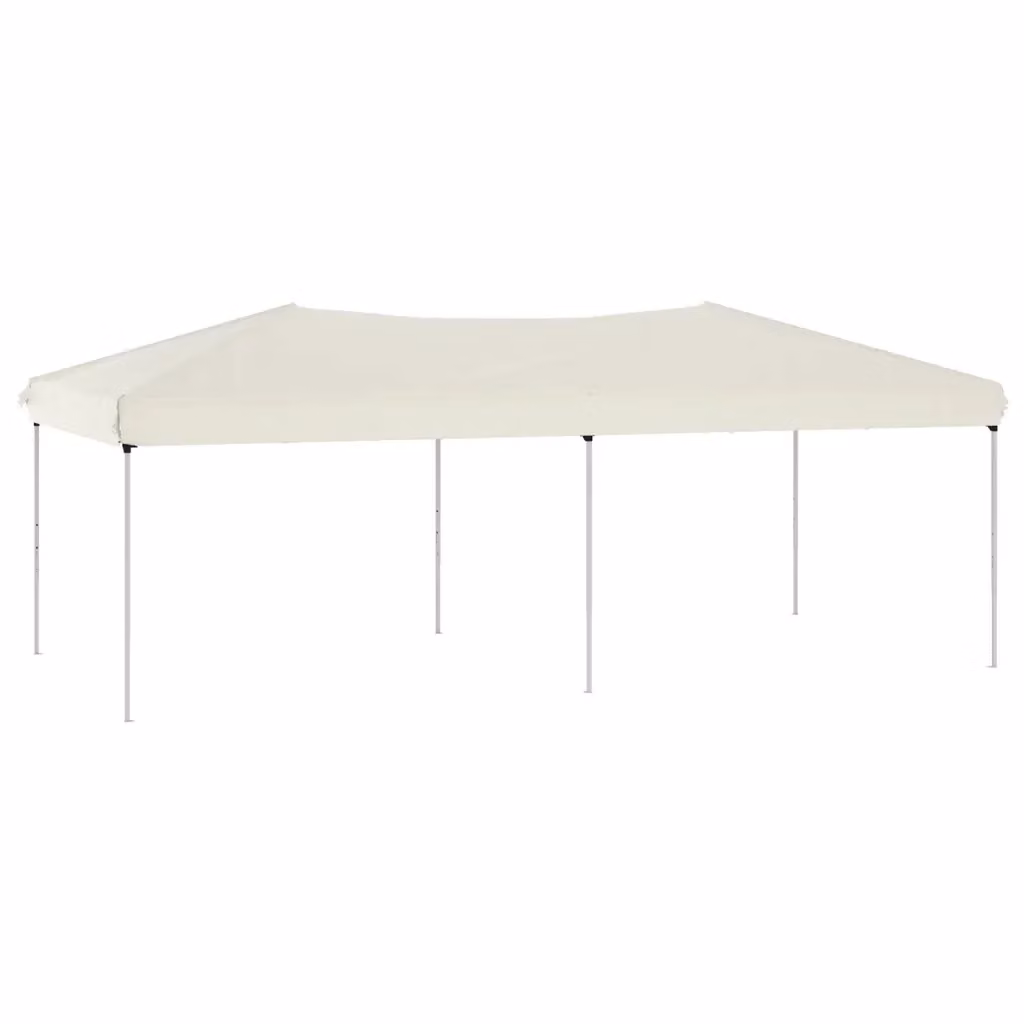 Tenda per feste pieghevole Videx color beige in poliestere e acciaio L: 6 m, P: 3 m, H: 2,45 m – 2